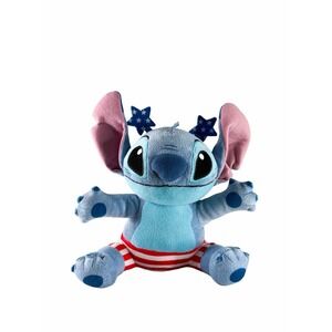 Disney Stitch Patriotic Plush USA Stars Stripes Lilo & Stitch Stuffed Animal